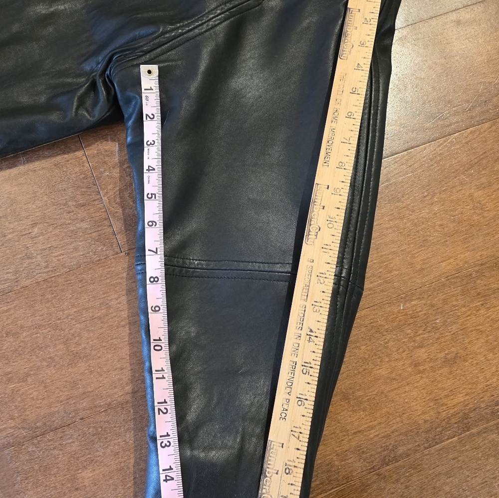 Men's Andrew Marc Black Leather Jacket - Picture 14 of 14